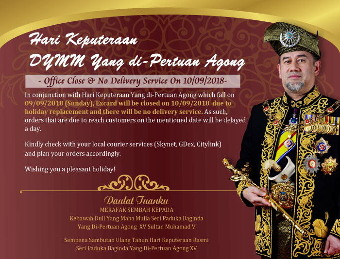 senarai nama sultan di malaysia 2018